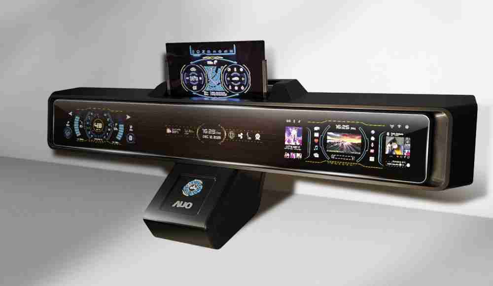 壹号平台Micro LED沉浸式车舱显示方案结合 可卷式、、、可伸缩的Micro LED应用并可呈现不同的质感纹路，，，展现人性化设计