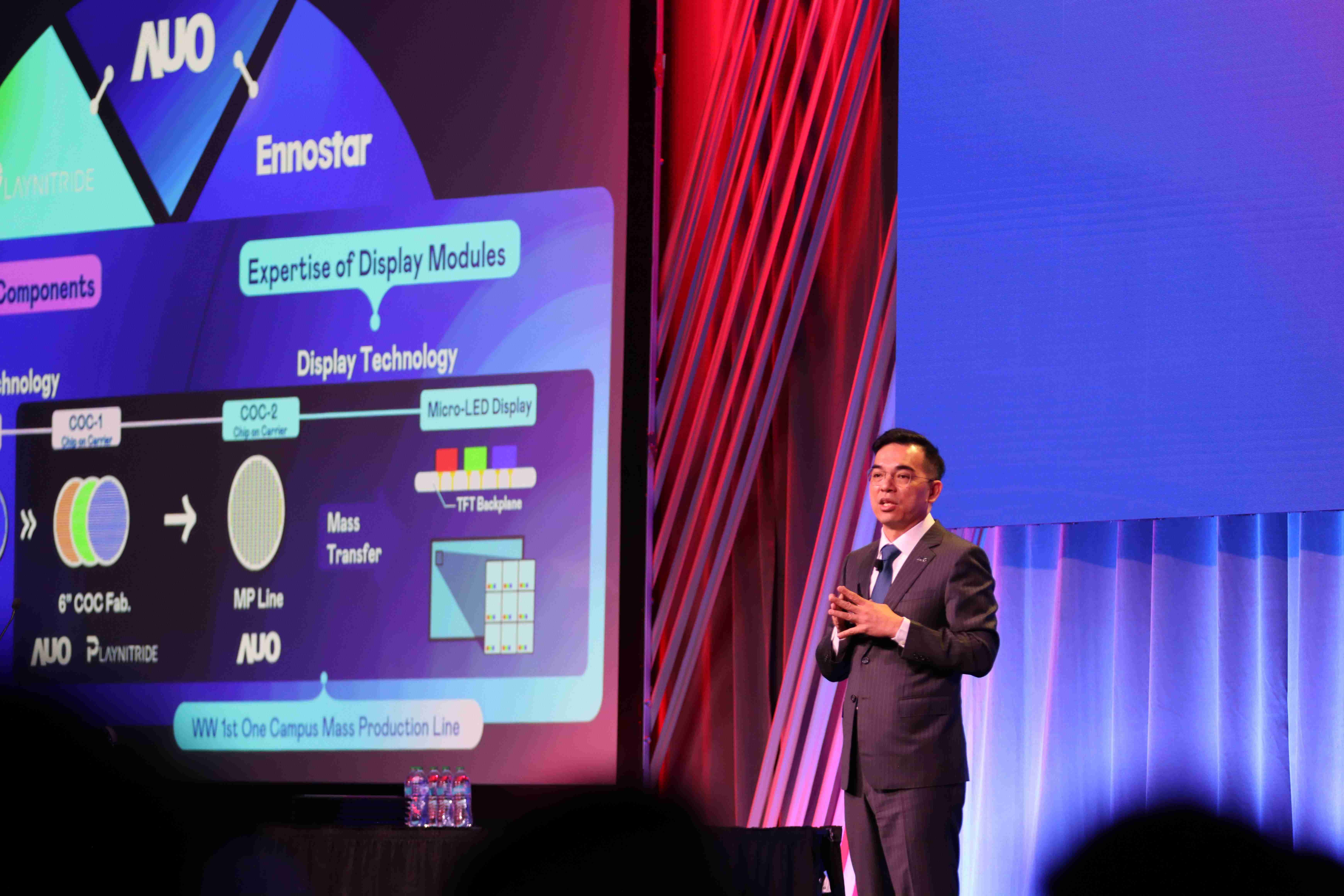 2025 SID显示周登场，，，，壹号平台光电执行长暨总经理柯富仁博士以〝Redefining Displays: Inspiring New Possibilities〞发表主题演说，，带领壹号平台以智能显示解决方案先驱，，，，透过AI赋能，，，重塑显示的视觉创新体验